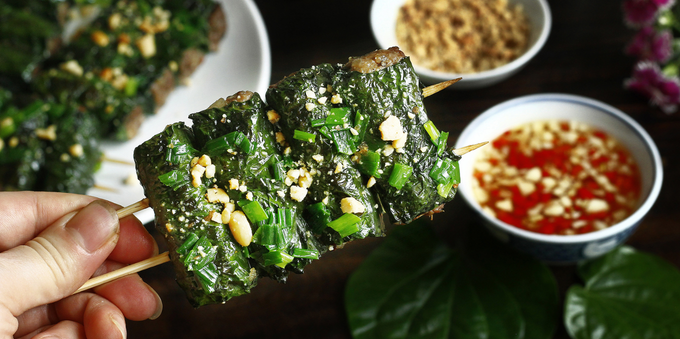Bò nướng lá lốt